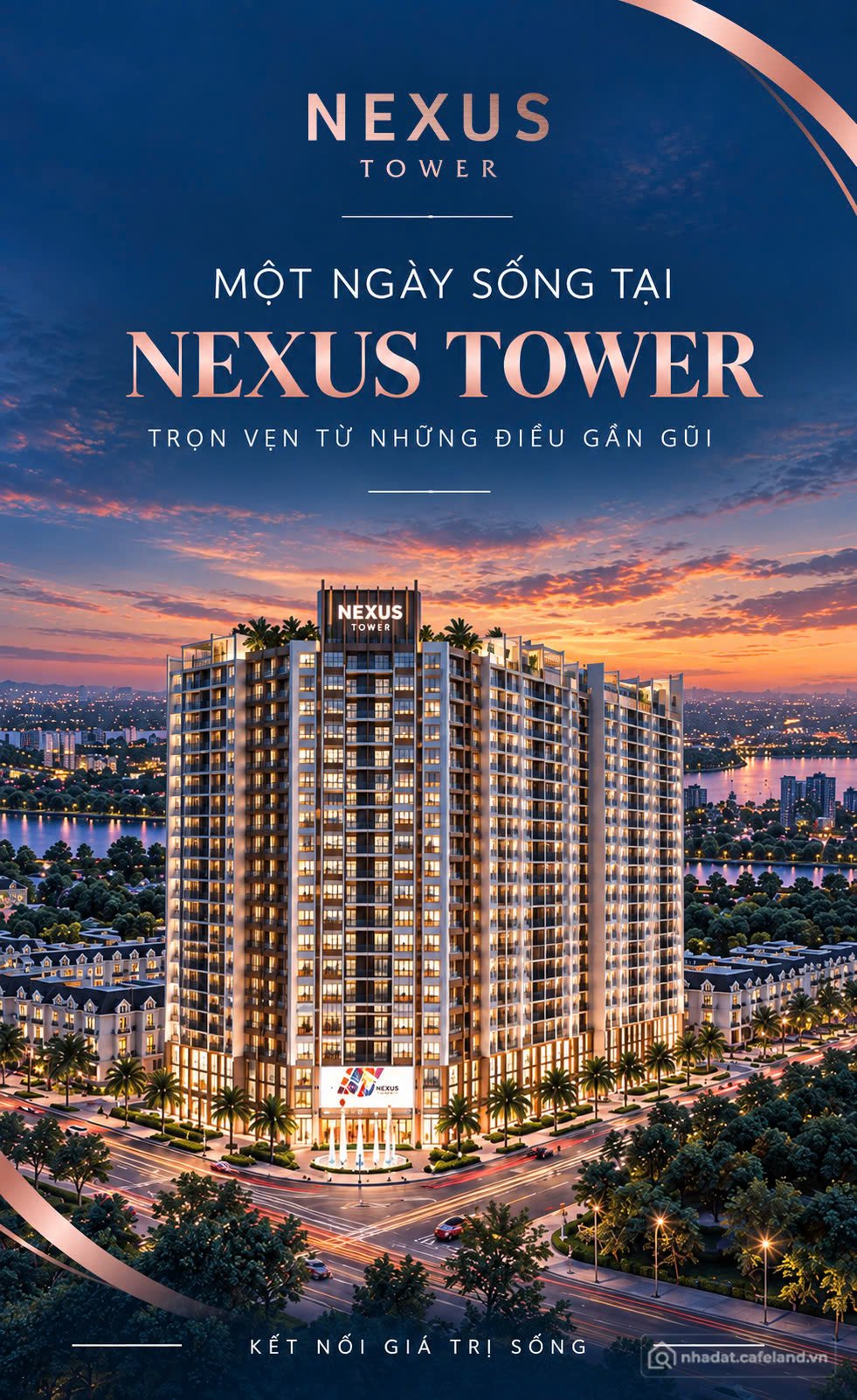 Bán căn hộ chung cư: Một ngày ở Nexus Tower, khi cuộc sống tiện nghi nằm ngay tr