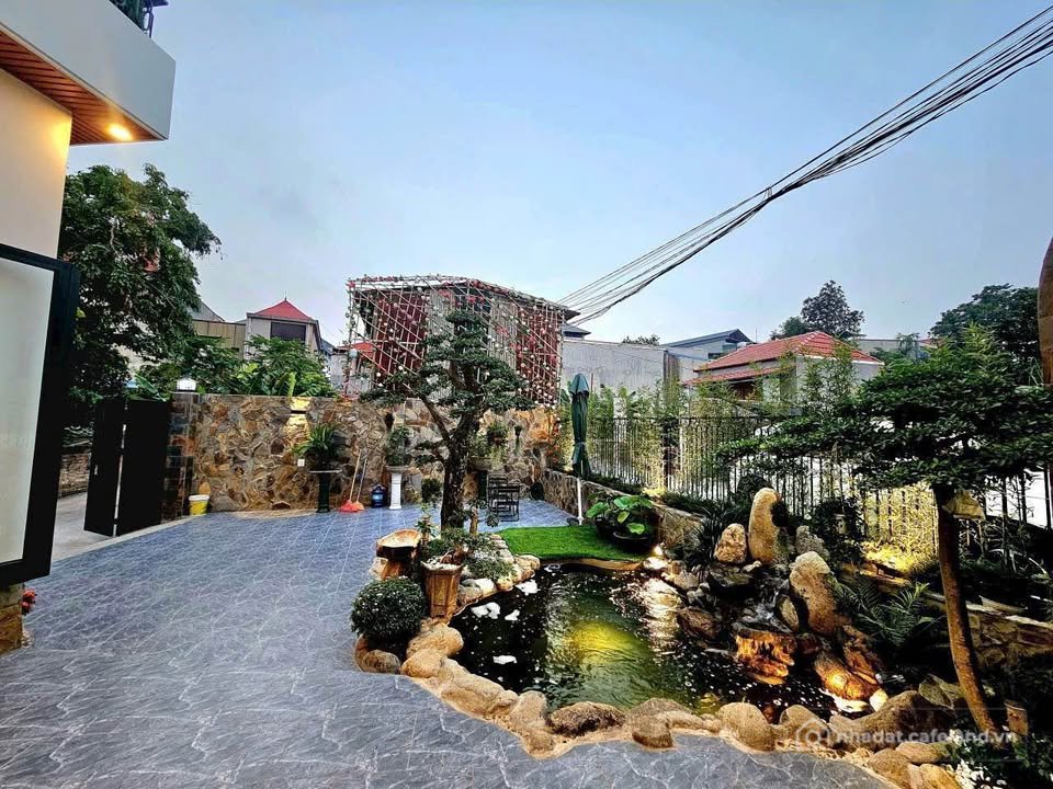 Bán nhà riêng: Siêu phẩm nhà vườn 158m2 tại Vĩnh Yên, nhà mới 100% thiết kế hiện