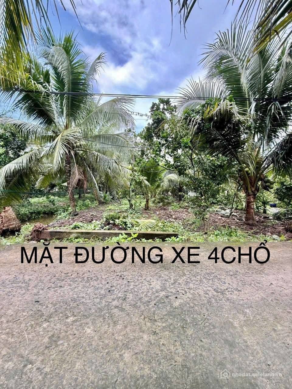 Bán đất thổ cư: Đất 206m2 tại Phú An, Châu Thành, Bến Tre - Giá 500 triệu