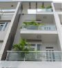Cho thuê nhà mới đường Hoàng Hữu Nam, 5 x25, 3 lầu, sân rộng