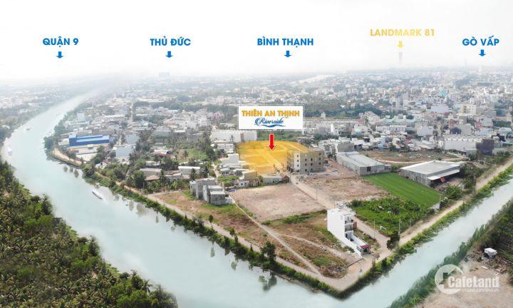 BÁN ĐẤT QUẬN 12 VIEW SÔNG, ĐƯỜNG HÀ HUY GIÁP