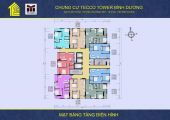 Chỉ Cần 150tr Ngay Lúc ĐẦu Là Sở Hữu Ngay Căn Hộ Tecco Tower Bình Dương , Ngay sau Visp 1 : 2PN - 2 Wc - 2 Ban công . Giá Chỉ 1 tỷ 100