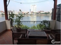 Bán Biệt thự Sân vườn 4 mặt thoáng phố Võng Thị, 150m2, nằm sát Hồ Tây,