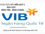 (16/06/2019) Ngân hàng VIB thanh lý 39 lô đất trong KDC Tên Lửa Mở Rộng
