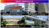 Đất nền biệt thự trung tâm TP.Vĩnh Long New Town chỉ 12tr/m2, đường 35m. Sổ đỏ ngay. Tặng 5 chỉ vàng.