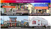 Đất nền biệt thự nhà phố P.5 Vĩnh Long New Town giá gốc chỉ 12tr/m2. Sổ đỏ ngay.