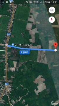 Bán đất Vị trí Mặt tiền đường Minh Thành - Bàu Nằm Nha Bích Chơn Thành