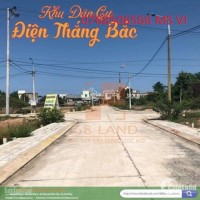 ĐẤT NỀN GIÁ RẼ TẠI KDC ĐIỆN THẮNG BẮC - ĐIỆN BÀN- QUẢNG NAM GIÁ 13 TRIỆU /M2