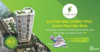 【Chung cư Green Pearl Bắc Ninh】【ck 5% - Ls 0%】