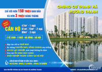 MỞ BÁN CHUNG CƯ THANH HÀ MƯỜNG THANH TỪ CHỦ ĐẦU TƯ  GIÁ CHỈ TỪ 10,5 TRIỆU/M2