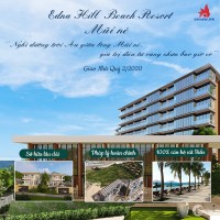 Căn hộ biển EDNA RESORT sở hữu lâu dài duy nhất sát biển, pháp lý hoàn thiện