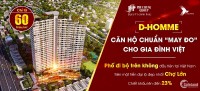 D HOMME căn hộ cao cấp chuẩn may đo cho người Việt