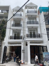 Nhà riêng mặt tiền đường số 1, Chu Văn An. 60 m2. SHR hoàn công. 1 trệt 3 lầu
