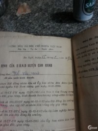 Cần bán gấp lô đất ở Cù Hin, Cam lâm, giá cả thương lượng nhẹ.