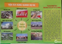 Bán dự án đất nền dự án Central Mall City, dự án HOT tại Chơn Thành, Bình Phước