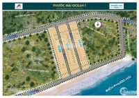 bán đất nền gần hồ tràm - gần sân bay lộc an dự án ocean 1 phước  hội