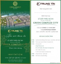 Đất nền KDT mới Green Complex City ngay Quốc lộ 1A