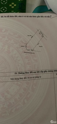 Bán gấp lô đất 2 mặt tiền xã Tam Phước, Long Điền,Vũng Tàu.