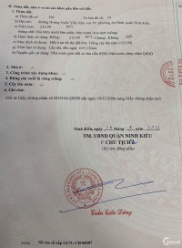 Bán nèn hẻm 146 Hoàng Quốc Việt, An Bình, Ninh Kiều - 1.65 tỷ