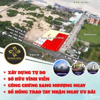 ĐẤT XÂY KHÁCH SẠN - NGAY NGÃ TƯ ĐÈN ĐỎ HỒ TRÀM - XUỐNG BIỂN 100M