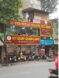 cho thuê và sang nhượng mbkd mặt phố thái thịnh giá 28tr/th