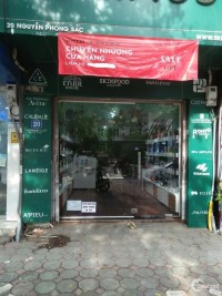 Sang nhượng cửa hàng Mỹ Phẩm tại phố Nguyễn Phong Sắc đang kinh doanh giá 80 tri