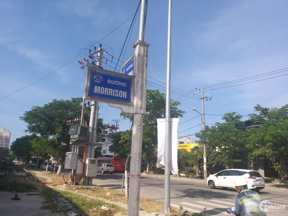 Bán lô đất biển đường MORRISON Quận Sơn Trà,cam kết giá rẻ nhất thị trường