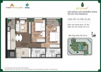 Cần bán chung cư The Emerald 77.7m2 căn 12. Giá: 32tr/m2 0975.66.12.66