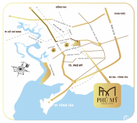 Phú Mỹ Gold City - điểm sáng trong làng BDS Phú Mỹ, đã có pháp lý 1/500