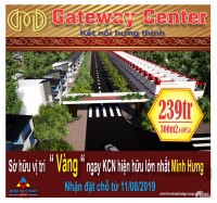Gateway Center – siêu phẩm đất nền Minh Hưng, Chơn Thành. LH: 0945 56 6262