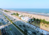 Bán đất mặt tiền đường biển 60m Nguyễn Sinh Sắc. Cho vay 50%