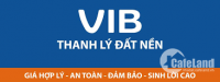 NH VIB HT THANH LÝ ĐẤT NỀN THỔ CƯ, SỔ HỒNG RIÊNG, KV BÌNH TÂN – BÌNH CHÁNH – TP.