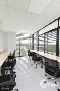 Cho thuê văn phòng 2 mặt thoáng, view đẹp 75m2 giá 17tr/th  trên phố Thợ Nhuộm,