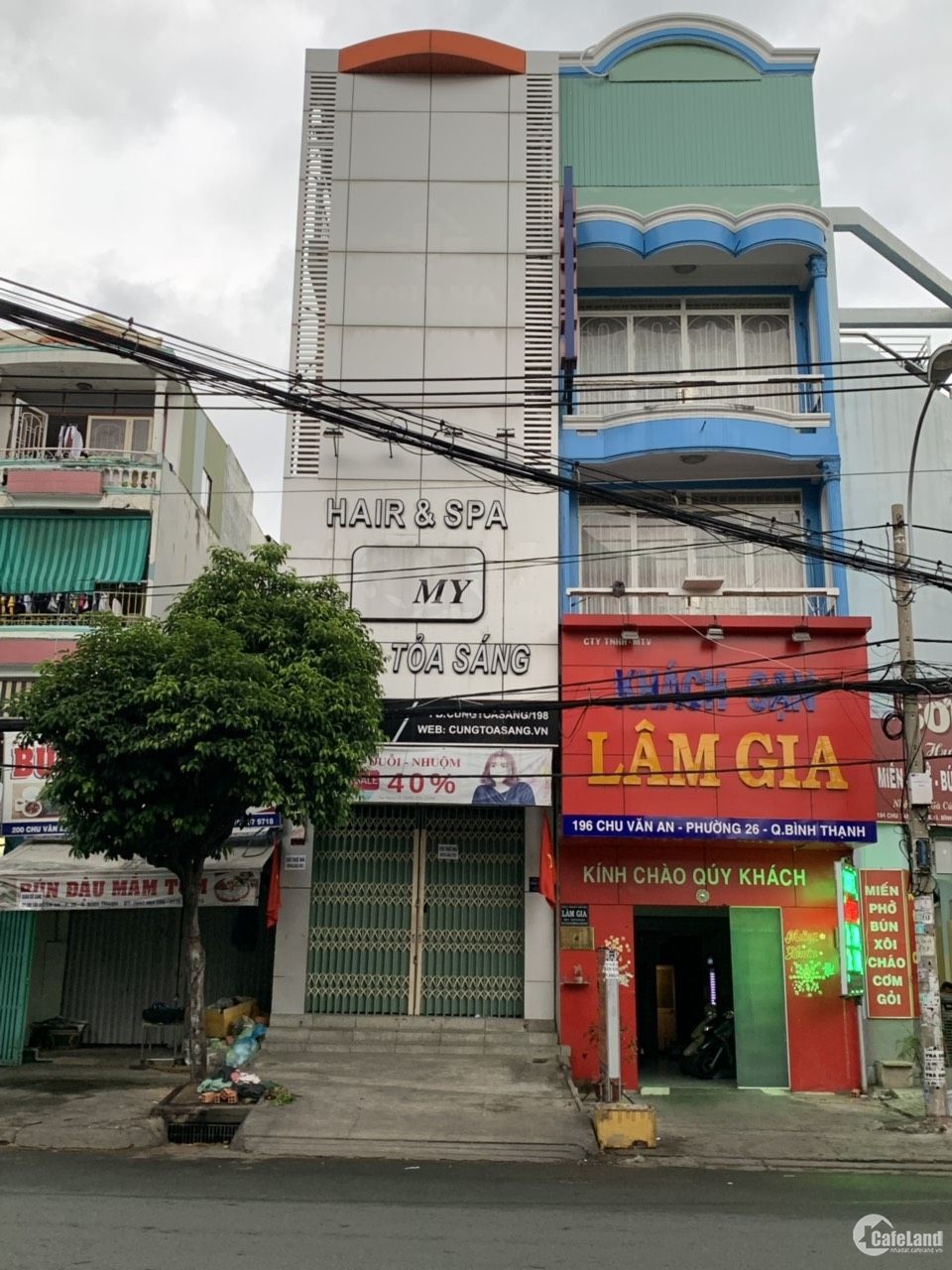 Cho thuê nhà mặt phố 198 Chu Văn An, Phường 26, Quận Bình Thạnh, TPHCM
