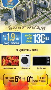 Mở Bán Dự Án Thăng Long Capital 1,4 tỷ căn 69 m2,  2 ngủ , 2 WC- LH: 0386238633