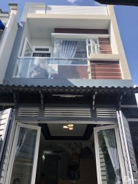 Nhà hẻm 1 trệt 1 lầu ngay Ngã tư Bốn Xã, Bình Tân.DT 4x11m, 2 phòng ngủ, nhà mới