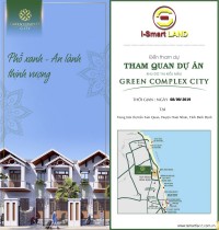 Dự Án Green Complex City toạ lại tại vị trí  ngay cửa ngõ tỉnh Bình Định