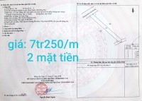 Chủ kẹt tiền cần bán 1173m, xã phước khánh. Giá 7tr250/m.