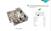 Chung cư Greenbay Garden Hạ Long 2PN, 67m2