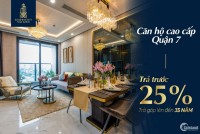 Bán căn hộ cao cấp 5 sao Sunshine City Sài Gòn Quận 7 trả trước 25% nhận nhà