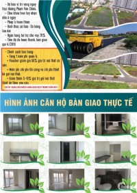 Hot! Bán căn hộ Phạm Văn Chiêu, 74m2 , giá từ 1,7 tỷ