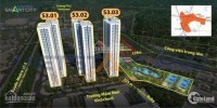 VINHOMES SMART CITY, CĂN GÓC 3PN VIEW CÔNG VIÊN 10.2HA, HTLS 0%.