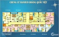 Bán chung cư Hanhud, ngõ 234 Hoàng Quốc Việt căn 3 phòng ngủ giá chỉ từ 1,9 tỷ.