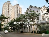 Biệt thự Saigon Pearl cần bán, sổ hồng, DT 200m2, 3 tầng, nhà thô, giá 62 tỷ