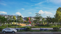 Phân khu Galaxy Center thuộc dự án An Cựu City, sở hữu vị trí đắc địa.