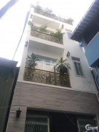 Bán Nhà HXH, Nơ Trang Long, Phú Nhuận,45m2, 4 lầu.