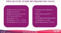 Khu công nghiệp kosy bắc giang