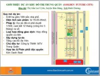 Mở bán dự án Golden Future City - TTHC Bàu Bàng