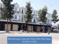 bán nhà ngay trung tân hành chính Bàu Bàng .1 lầu 1 trệt và 3 phòng trọ