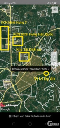 Bán Đất KCN BeCaMex. Đã có sổ - 395tr/1000m2